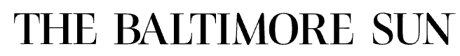 The Baltimore Sun masthead
